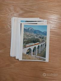 Lotto 38 Cartoline Treni - La Vie du Rail -