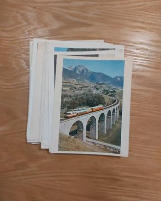 Lotto 38 Cartoline Treni - La Vie du Rail -