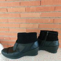 Stivali Bushwalker comodissimi donna n.39 in pelle