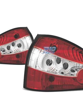 FANALI AUDI A3 8L 96-00 ROSSO BIANCO LEX