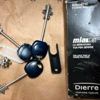 Serratura porta blindata DIERRE Atra AH5 R