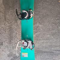 Snowboard Burton Fix 155 cm + Attacchi Burton M