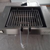 Bistecchiera in acciaio inox grill