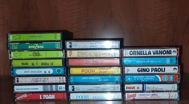 Cassette musica anni 80