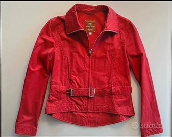 Giubbotto rosso Piero Guidi donna