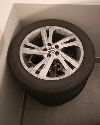 Set Cerchi In Lega VW T-Cross Con Pneumatici Inver