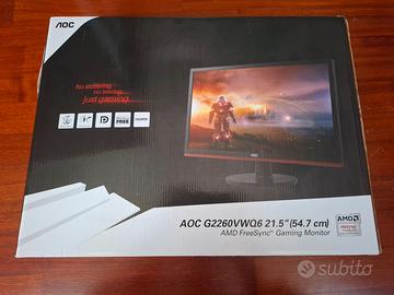Monitor Gaming AOC 21.5" FHD 1ms 75Hz FreeSync