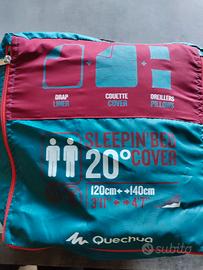 Sacco a pelo matrimoniale 20 gradi