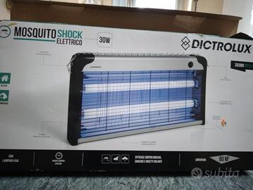 Lampada elettrica per eliminare mosche, zanzare e