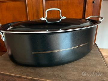 Pentola ovale con coperchio