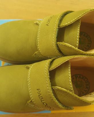 Scarpe bambino pelle marrone Pablosky n.31