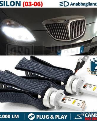 Kit FULL LED H3 per LANCIA YPSILON 843 03-06 6500K