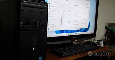 PC  fisso funzionante con SSD nuovo ed altro