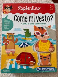 Gioco Sapientino - Come mi vesto?