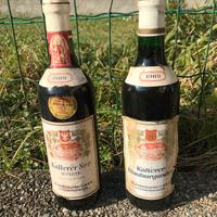 Bottiglie di vino Kalterer vintage ' 69