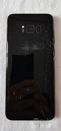 Smartphone Samsung S8 plus danneggiato