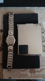 orologio da donna con portasigarette 
