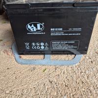 Batteria AGM 100Ah, Mppt, Inverter, Pannelli 100A