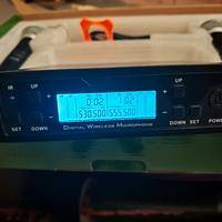 Microfoni professionali Wireless UHF nuovi 