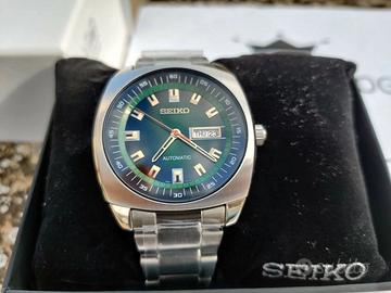 Seiko Recraft SNKM97 green stupendo