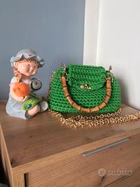 Borsa in fettuccia