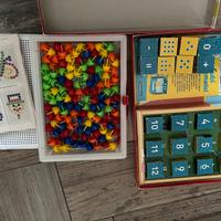 Cubi  matematici e gioco dei chiodini