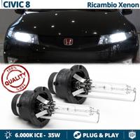2 Lampadine XENON D2S per HONDA CIVIC 8 6000K 35W