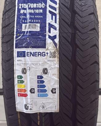 4 Pneumatici 215/70 R15 Hifly All Transit Van