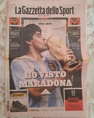 giornale sportivo Maradona 