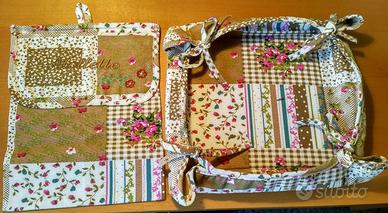 Set porta mollette ricamato