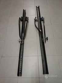 Porta biciclette da bagagliera o tetto auto