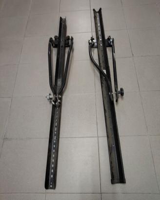 Porta biciclette da bagagliera o tetto auto