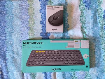 Logitech Combo Tastiera K380 + Mouse Pebble M350
