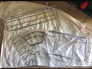 Set porta scottex, porta spugna, porta domopack