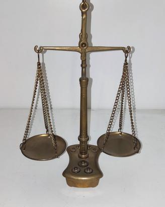 Bilancia in Ottone Farmaceutica 