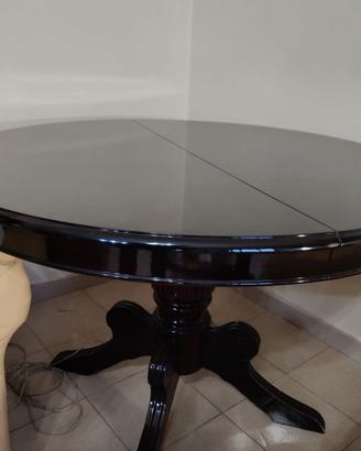 Tavolo rotondo allungabile stile classico