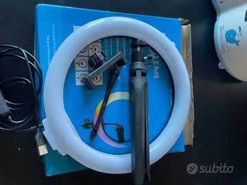 Anello luce multicolore