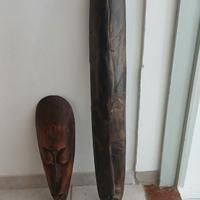 maschere e sculture africane in legno 