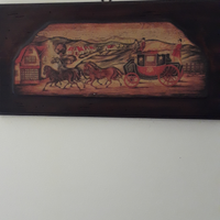 N.3 Quadretti legno stile rustico per cucina