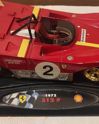Modellino Ferrari 312 P Andretti / Ickx