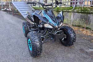 QUAD 125cc Ruote 8 SPORT BLACK/BLUE