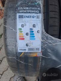 gomme estive 215/45R17 91Y