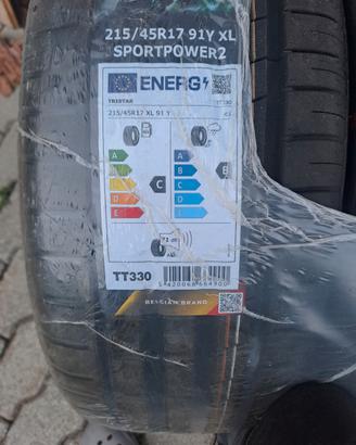 gomme estive 215/45R17 91Y