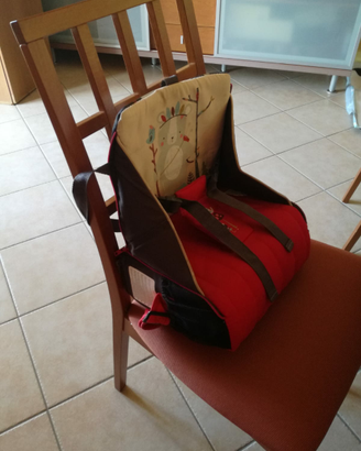 Borsa e alzatina a contenitore da tavolo