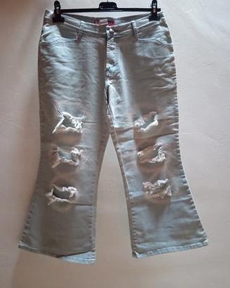 jeans donna (sopra la caviglia) tg 42 M