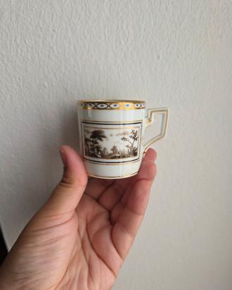 Set caffè Richard Ginori stile Impero