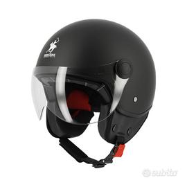 CASCO JET MOTO SCOOTER RODEO DRIVER COMPATTO LEGGE