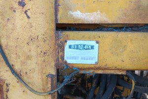 Retroescavatore funzionante