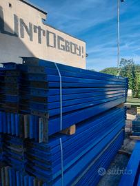 scaffalature portapallets scaffali incastro usati 