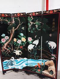 Antico paravento coromandel